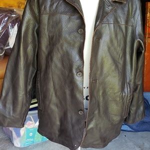 Men leather jacket